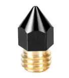 MK8 Brass Pointed Nozzle with Teflon Coated Surface