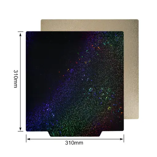 Double Sided Hotbed sticker (pei +Shining Star) without magnetic base  310*310mm