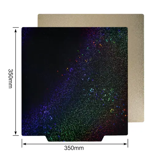 Double Sided Hotbed sticker (pei +Shining Star) without magnetic base  350*350mm